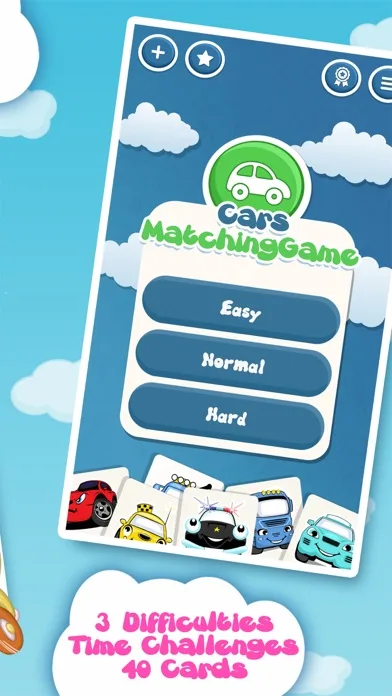 Matching family game: Cars screenshot 3
