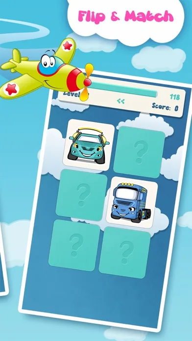 Matching family game: Cars screenshot 5