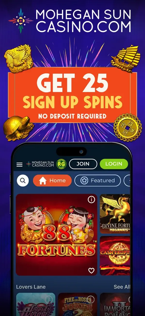 Mohegan Sun NJ Online Casino screenshot 1