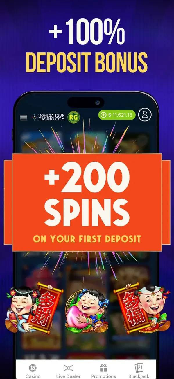 Mohegan Sun NJ Online Casino screenshot 2