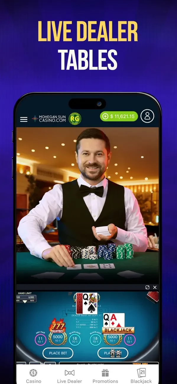 Mohegan Sun NJ Online Casino screenshot 4
