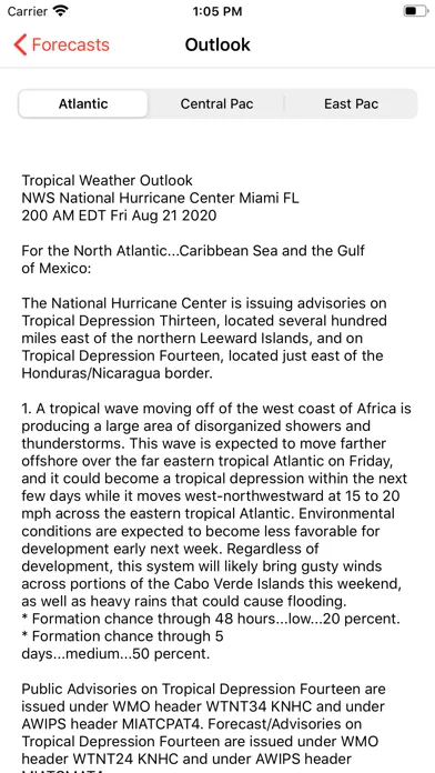 My Hurricane Tracker Pro screenshot 5