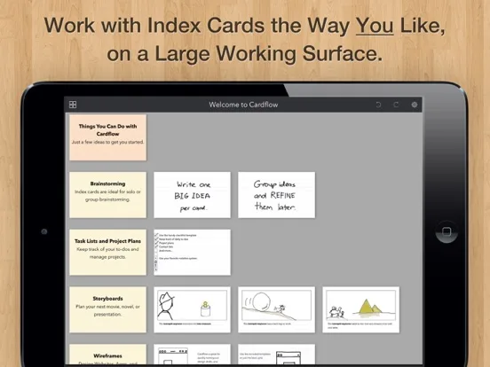 Cardflow: Storyboard Mind Map screenshot 1