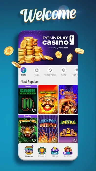 PENN Play Casino jackpot slots screenshot 1