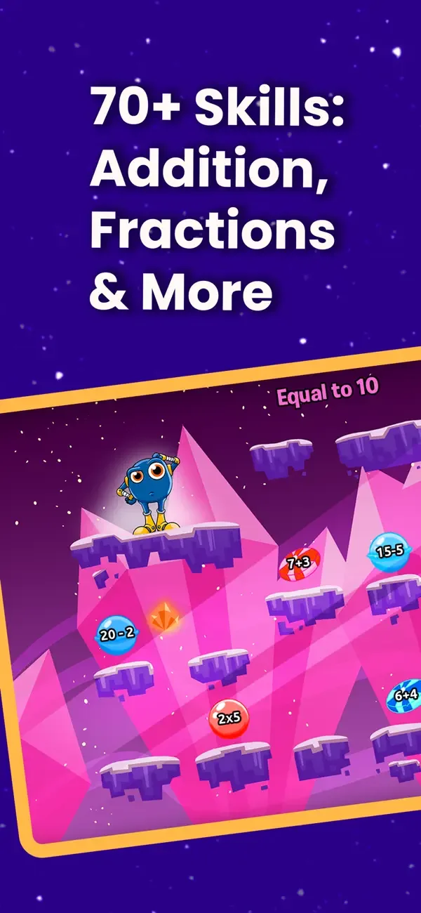 Monster Math 2: Kids Math Game screenshot 2