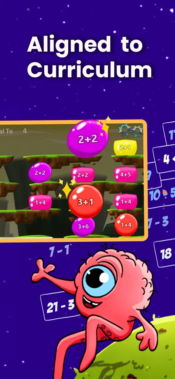 Monster Math 2: Kids Math Game screenshot 5