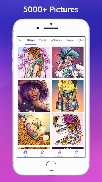 Recolor: Adult Coloring Book screenshot 5