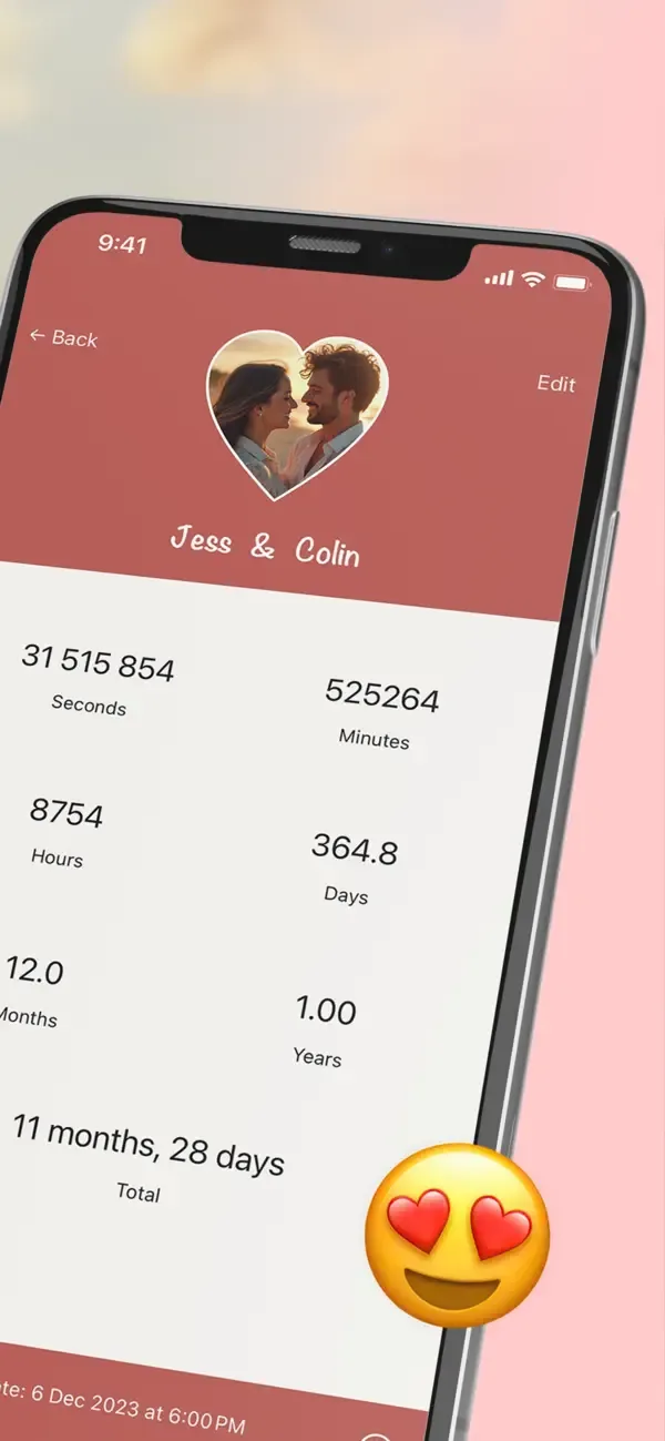Love Counter - Dating Tracker screenshot 2