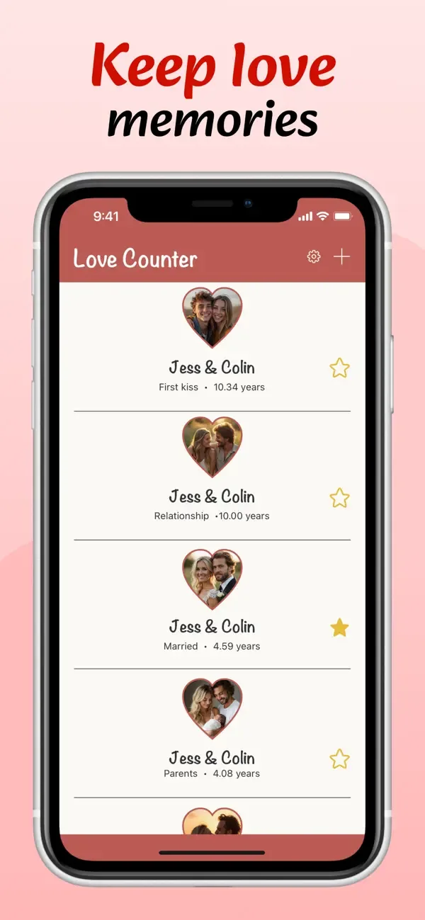 Love Counter - Dating Tracker screenshot 3