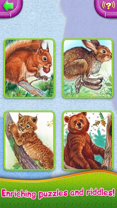 Animals words for kids! Rhymes screenshot 3