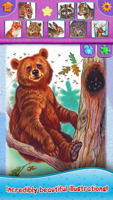Animals words for kids! Rhymes screenshot 5