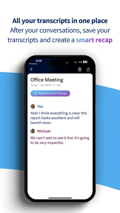 Ava: Transcribe Voice to Text screenshot 2