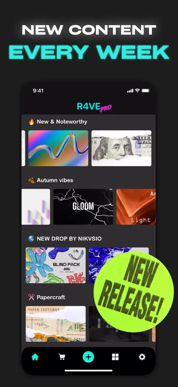 aesthetic photo editor - R4VE screenshot 5