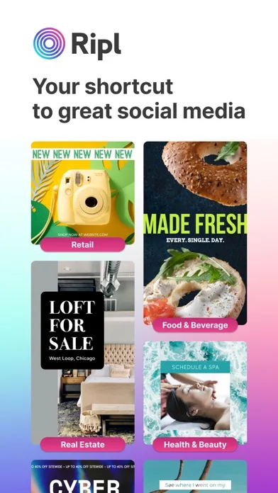 Ripl: Social Media Marketing screenshot 1
