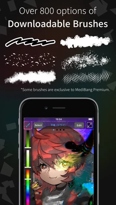 MediBang Paint for iPhone screenshot 3