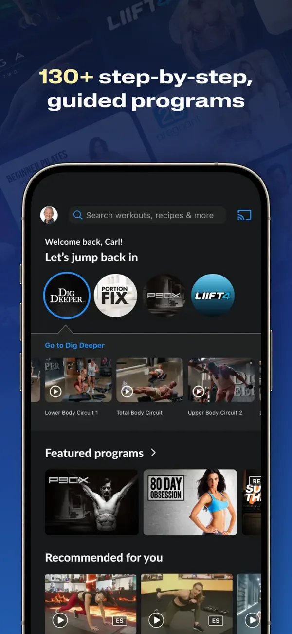 BODi Home Fitness & Workouts screenshot 4