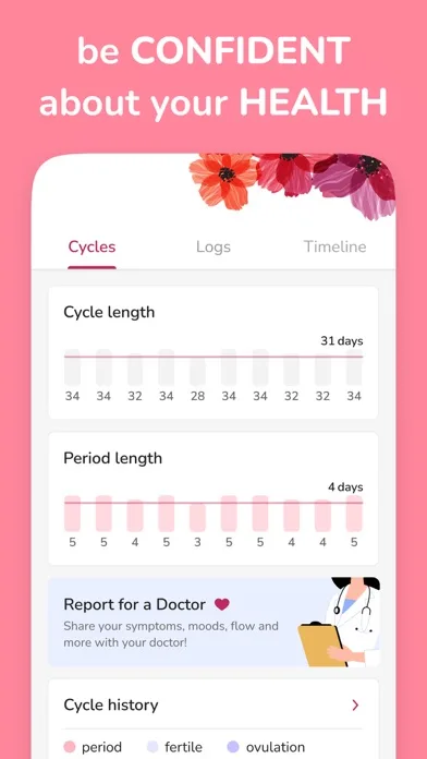 Period Tracker and Calendar screenshot 3