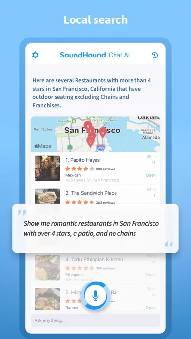 SoundHound Chat AI App screenshot 1