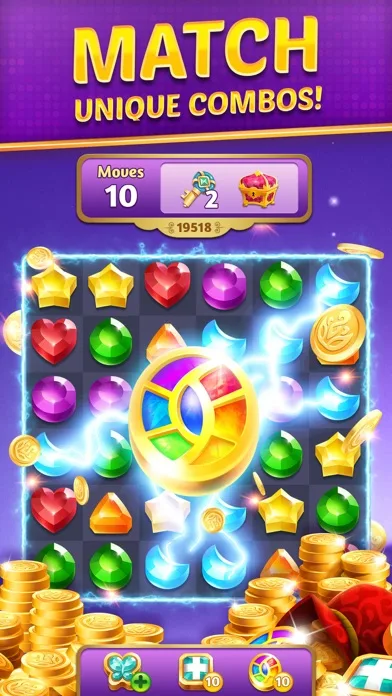 Genies & Gems: Puzzle & Quests screenshot 1