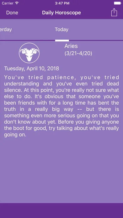 Daily Horoscope Compatibility screenshot 4
