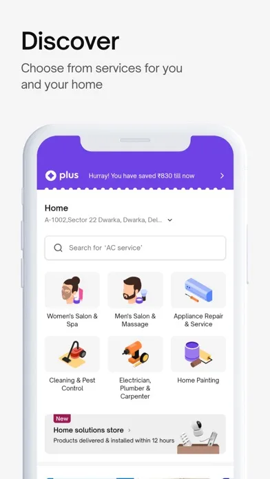 Urban Company: Home Services screenshot 2