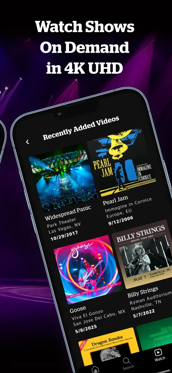 nugs: Live Music Lives Here screenshot 3