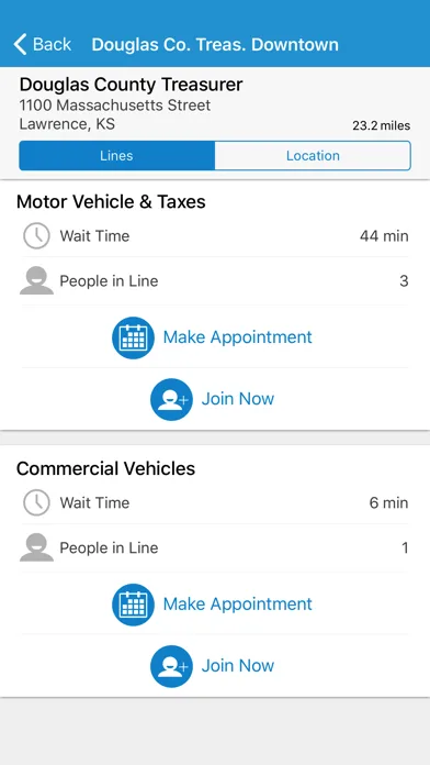 QLess screenshot 2