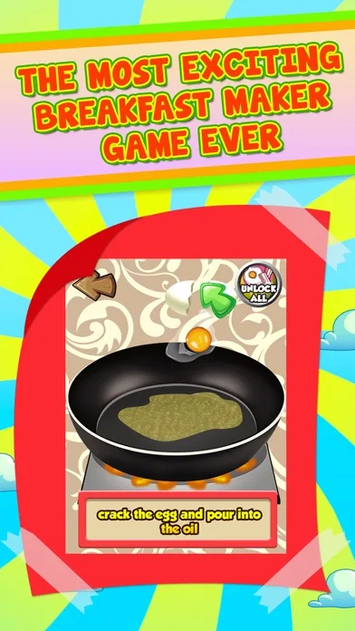 Breakfast Food Maker Kids Games (Girls & Boys) screenshot 1