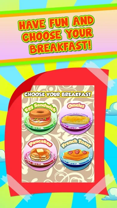 Breakfast Food Maker Kids Games (Girls & Boys) screenshot 5