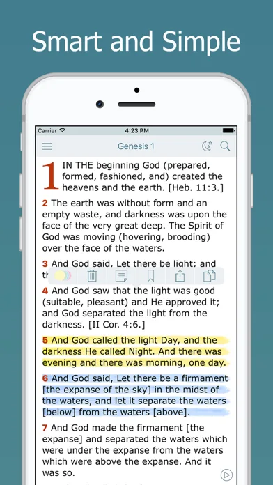 Amplified Bible with Audio screenshot 1