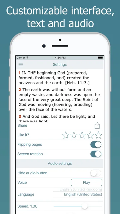 Amplified Bible with Audio screenshot 4