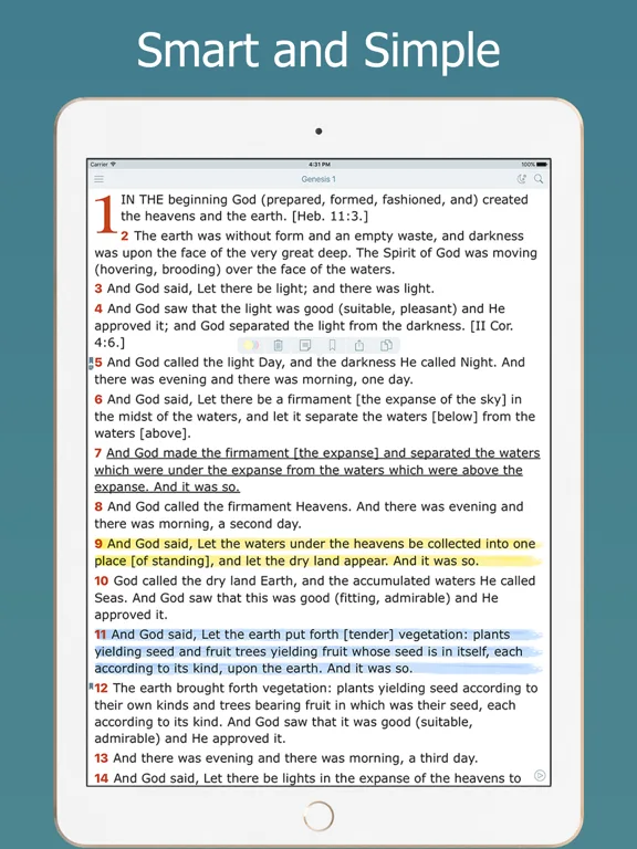 Amplified Bible with Audio screenshot 5