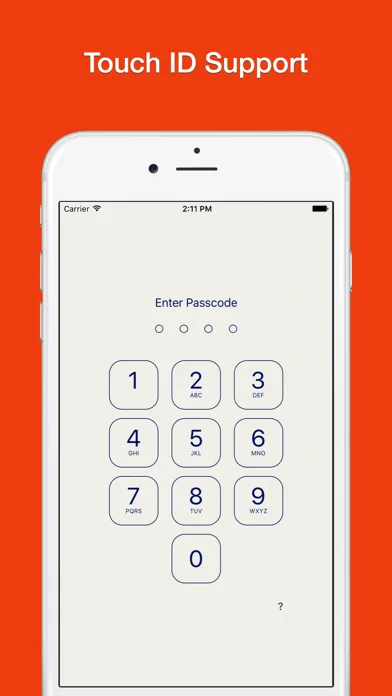 Lock Notes - Passcode Protect screenshot 1