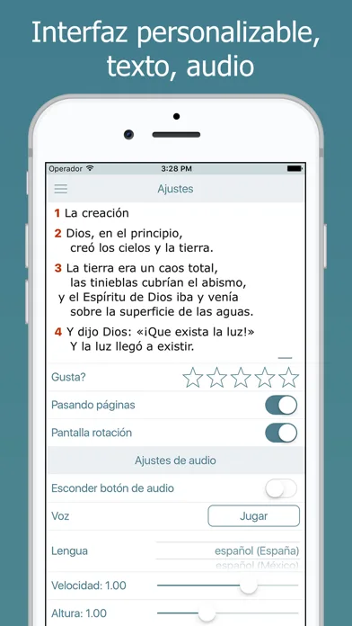 La Biblia NVI - Bible en Audio screenshot 4