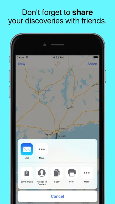 Measure distance on map. Land screenshot 4
