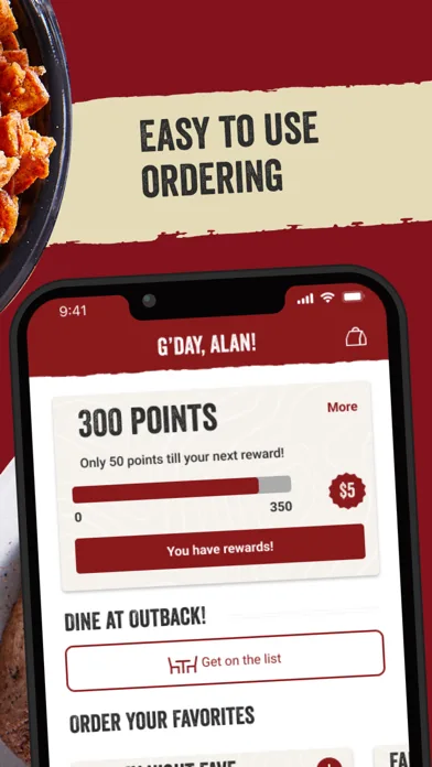 Outback Steakhouse screenshot 2