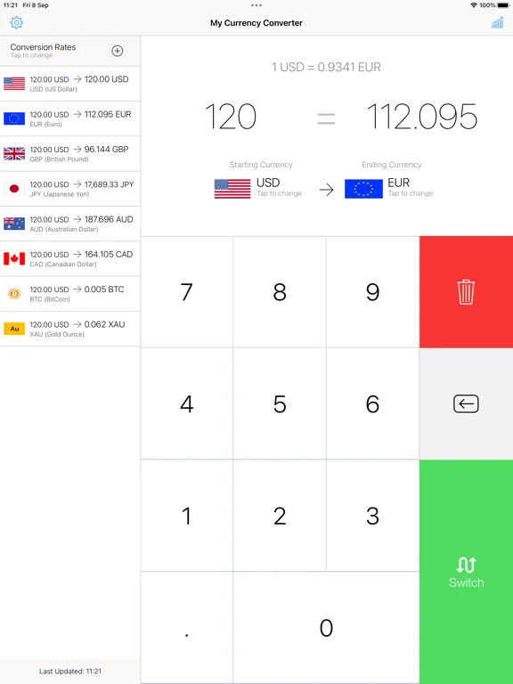My Currency Converter Pro screenshot 5