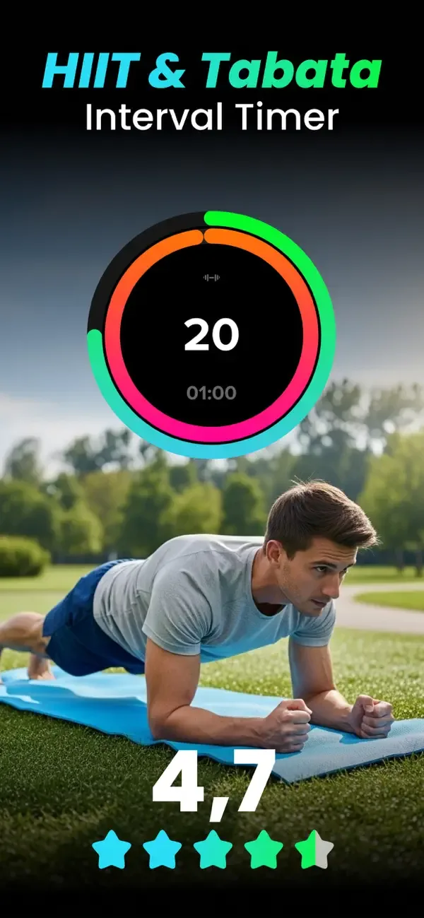 HIIT & Tabata: Interval Timer screenshot 1