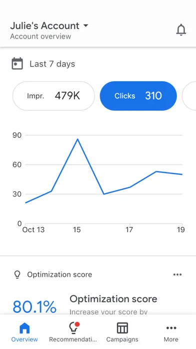 Google Ads screenshot 1