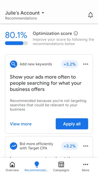 Google Ads screenshot 2