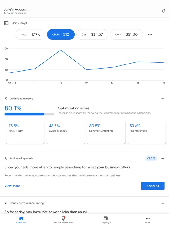 Google Ads screenshot 5