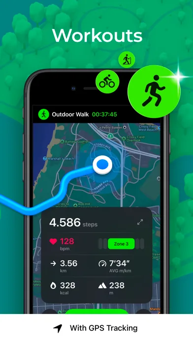 StepsApp Pedometer screenshot 2