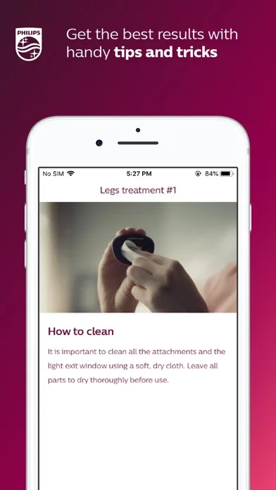 Philips Lumea IPL screenshot 3