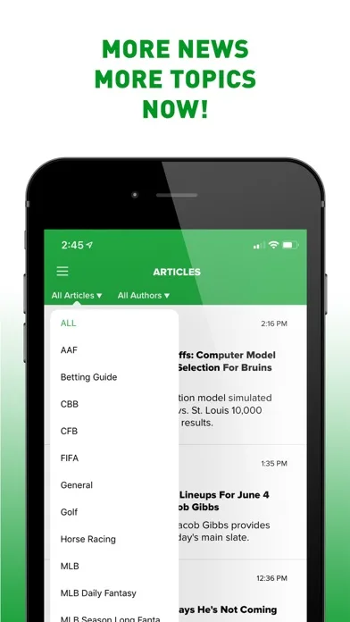 SportsLine screenshot 4