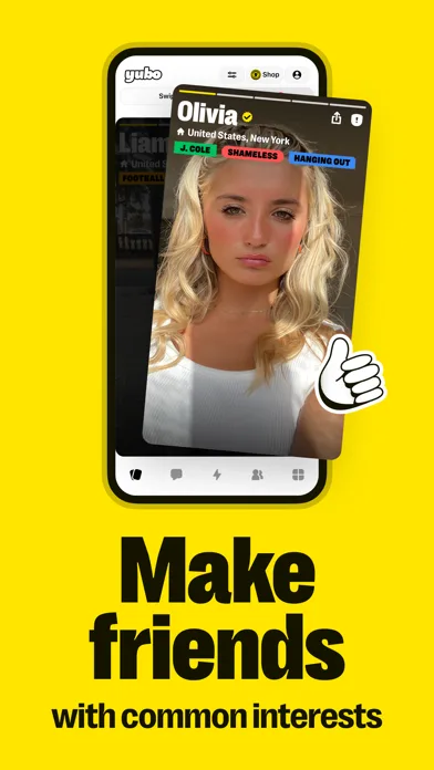 Yubo: Chat Meet & Make Friends screenshot 1