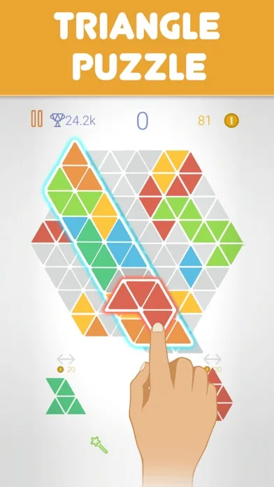 Tringles™ puzzle - royal 1010 screenshot 1