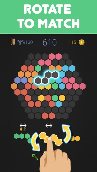 Tringles™ puzzle - royal 1010 screenshot 3