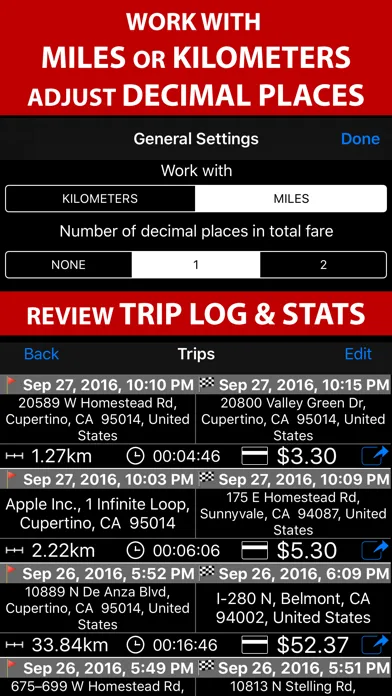 Taximeter. GPS taxi cab meter. screenshot 3