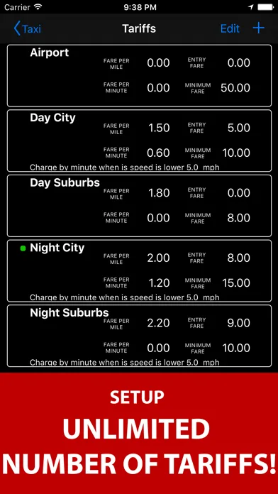 Taximeter. GPS taxi cab meter. screenshot 4