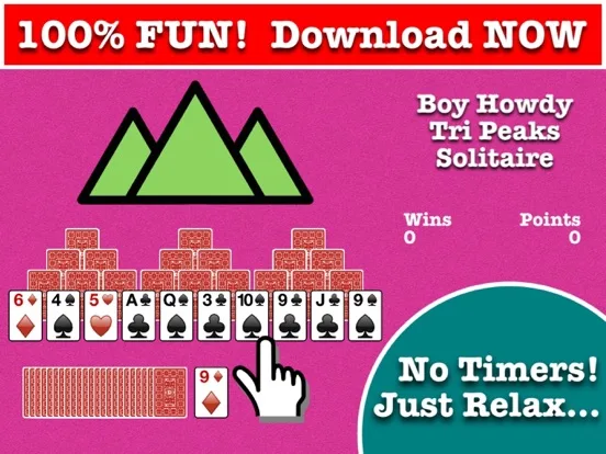 Tri Peaks Solitaire! screenshot 2